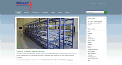 Desktop Screenshot of nielsenmaterialhandling.com