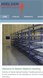 Mobile Screenshot of nielsenmaterialhandling.com